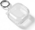 Premium Transparent Bluetooth Earbud Case with Carabiner Unisex